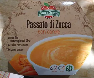 Passato di zucca con carote