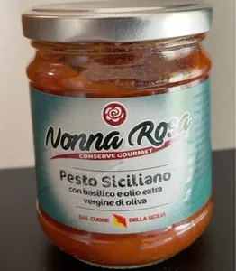 Pesto siciliano con basilico e olio evo