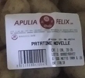 Patatine novelle