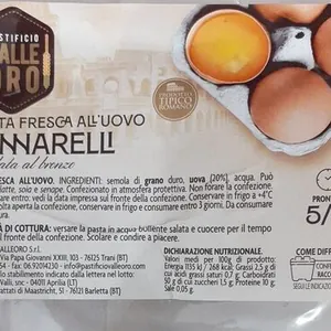 Pasta fresca all'uovo tonnarelli