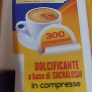 Dolcificante a Base di SUCRALOSIO