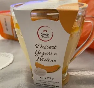 Dessert yogurt e melone