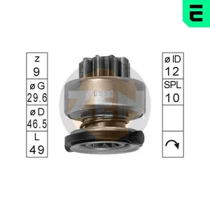 Frihjulsväxel, startmotor ERA ZN0997