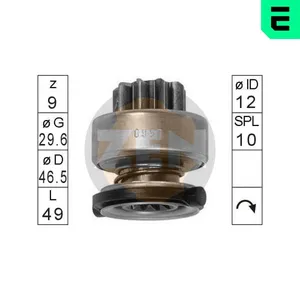 Frihjulsväxel, startmotor ERA ZN0997