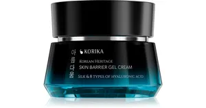 KORIKA Korean Heritage Silk & 8 typer av hyaluronsyra Hudbarriär Återfuktande och lugnande gelkräm 50 ml