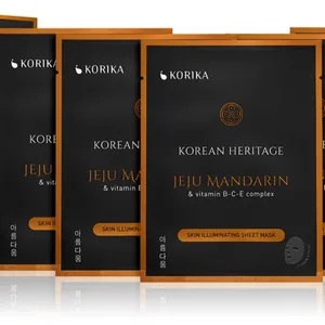 KORIKA Korean Heritage 5-Pack Brightening Face Mask Set