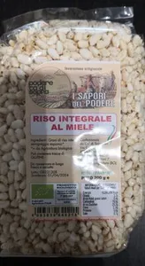 Riso integrale al miele