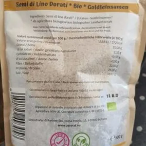 Semi di Lino Dorati Bio