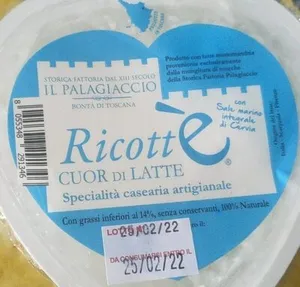 Ricotta Ricotte Cuor di latte