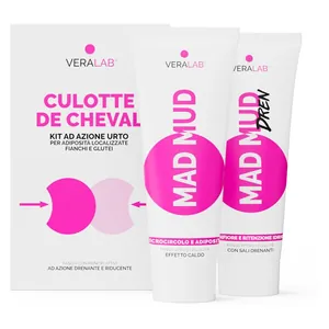 Veralab Speciale Culotte De Cheval - Fanghi Attivi Per Cellulite Localizzata 2 X 250 Ml