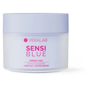 Veralab Sensiblue - Crema Viso Ad Azione Lenitiva E Antirossore 45 Ml