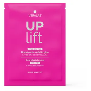Veralab Uplift Maschera Viso - Maschera Viso In Biocellulosa Rimpolpante 15 Ml