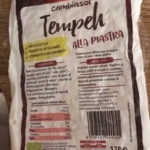 Tempeh alla piastra