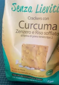 Crackers con curcuma