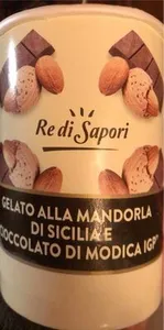 Gelato mandorla e cioccolato di Modica