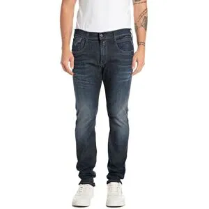 Replay Anbass Slim Fit Jeans Herr, 36/34, 007 DARK BLUE