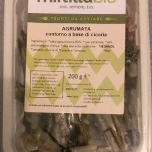 Agrumata contorno a basedi cicoria