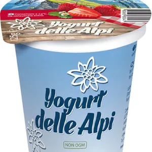 Yogurt delle Alpi - 125g - Gusto fragola