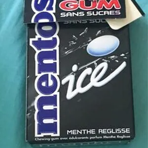 Chewing gum sans sucres