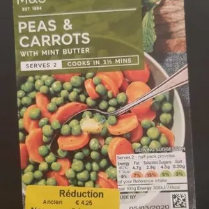 peas and carrots