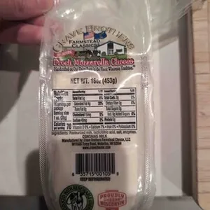 Fresh Mozzarella Cheese