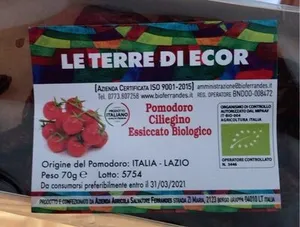 Pomodoro ciliegino essiccato bio