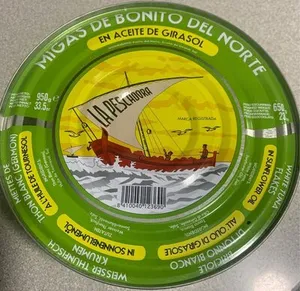 Migas de bonito del norte