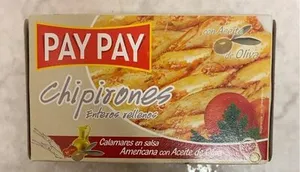 Chipirones enteros rellenos