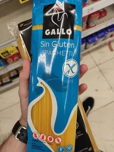 Spaghetti sin gluten