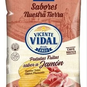 Patatas fritas jamón