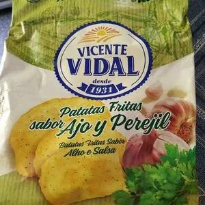 Papas sabor ajo y perejil