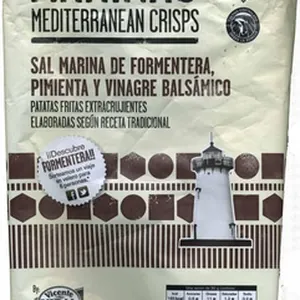 Marinas sal marina de Formentera, pimienta y vinagre balsámico