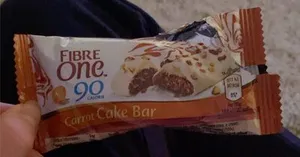 fibre one carrot cake bar