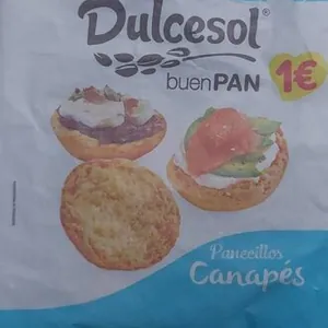 Panecillos canapés