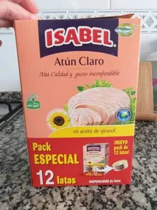 Atún claro en aceite girasol alto oleico