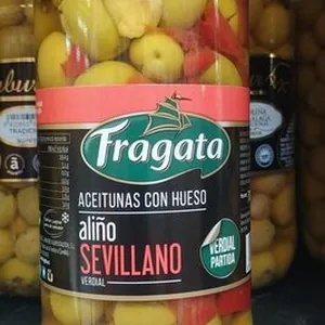 Aceitunas con hueso aliño sevilla o