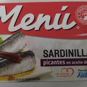 Sardinillas picantes en aceite de girasol
