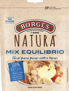 Natura cóctel de frutos secos crudos natural