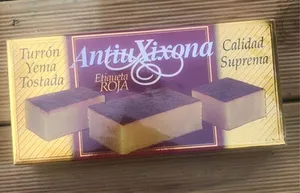 Turrón Yema Tostada