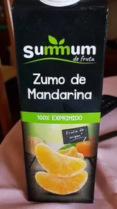 Zumo de mandarina