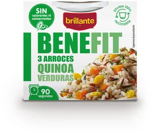 Benefit arroces quinoa y verdura