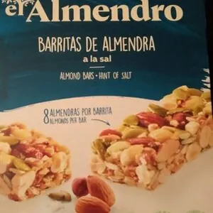 Barritas de almendra