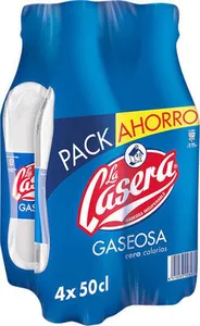 Gaseosa cero calorías