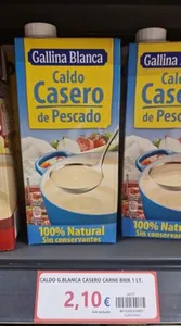 Caldo pescado Gallina Blanca