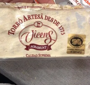 Vicens Torro artesa duro almendras desde 1775