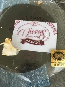 Turrón Torta Almendra Artesana Vicens 200 GR