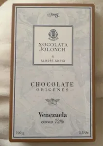Venezuela cacao 72%