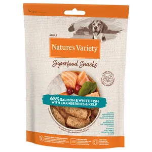 Nature's Variety Superfood Snacks - Lax (2 x 85 g)