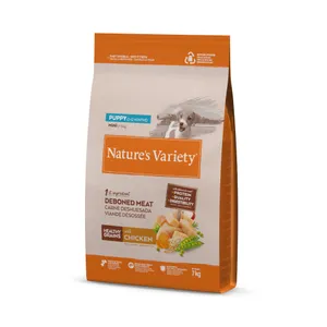 Upp till 2 kg på köpet! Nature's Variety Healthy Grains / No Grain - Healthy Grains Puppy Mini Chicken (6 + 1 kg på köpet)