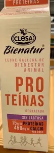 Leche proteinas